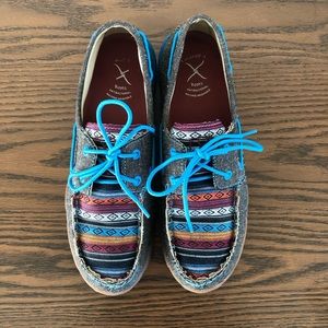 ECO Twisted X Slip-on Loafer Driving Moccasins Moc Women’s Size 10 WDM0099